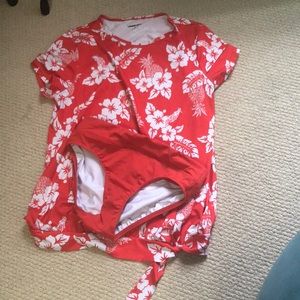 Red bathing suit pack💧